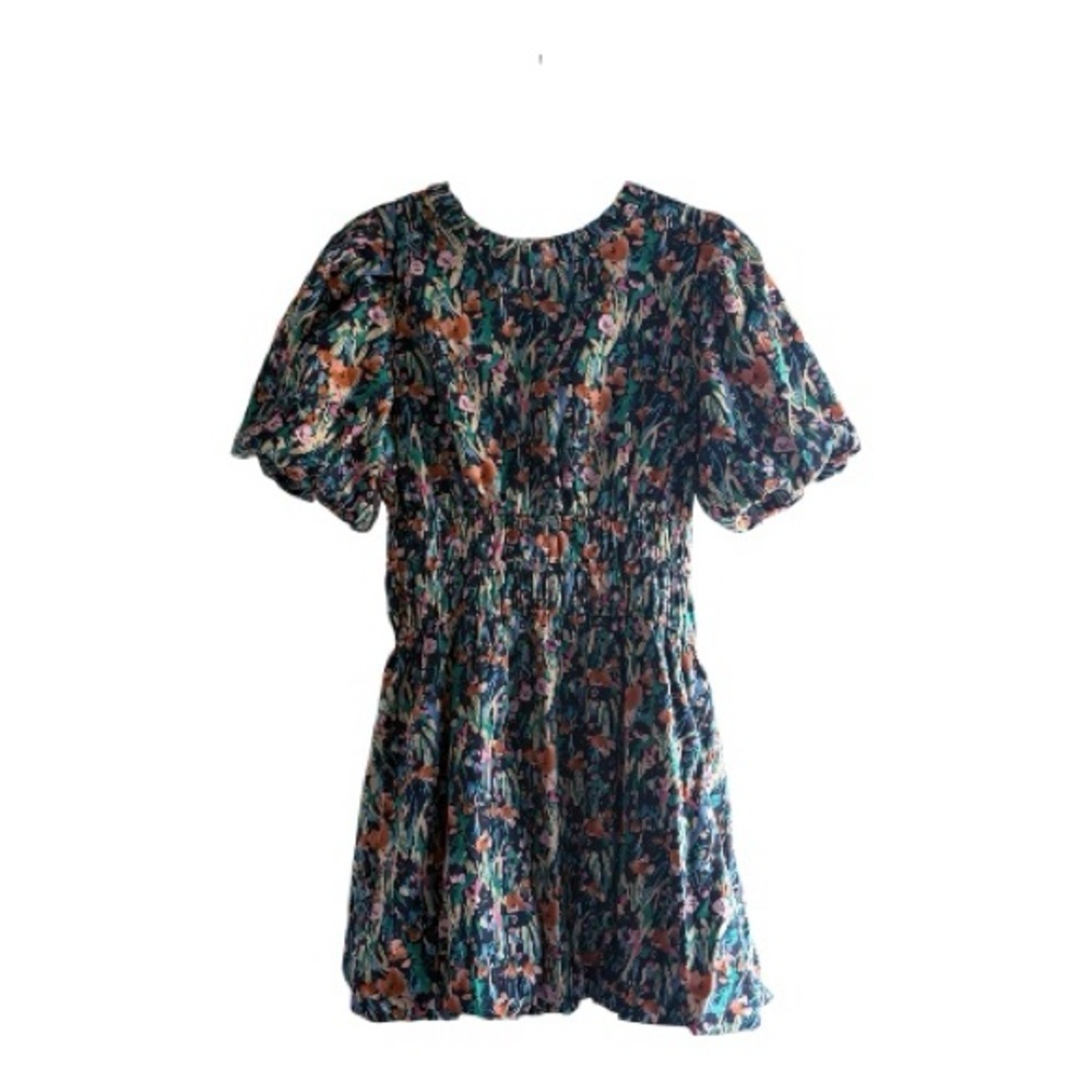 & merci | Pop Of Color Bubble Hem Mini Dress